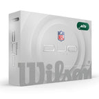 Wilson 2025 Duo Soft Nfl Golf Ball - 12 Balls, White, New York Jets