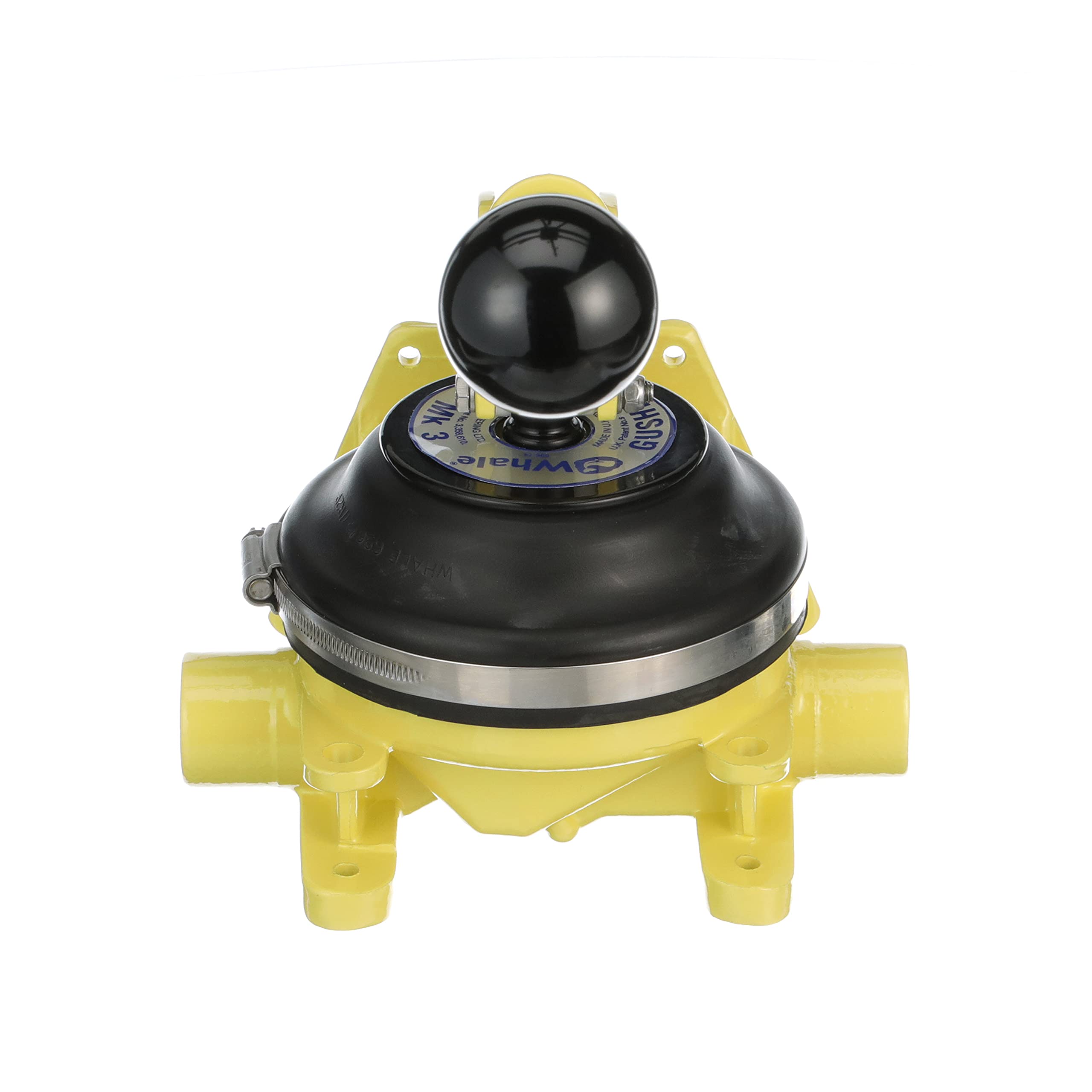 Whale Bp3708 Gusher 10 Mk3 Manual Bilge Pump, On-Deck/Bulkhead, Up To 17 Gpm Flow Rate, 1 -Inch Hose Connections, For Boats Over