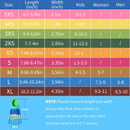 Foyinbet Kids Swim Fins,Short Youth Fins Swimming Flippers For Lap Swimming And Training For Child,Girls,Boys Rainbow Xxs