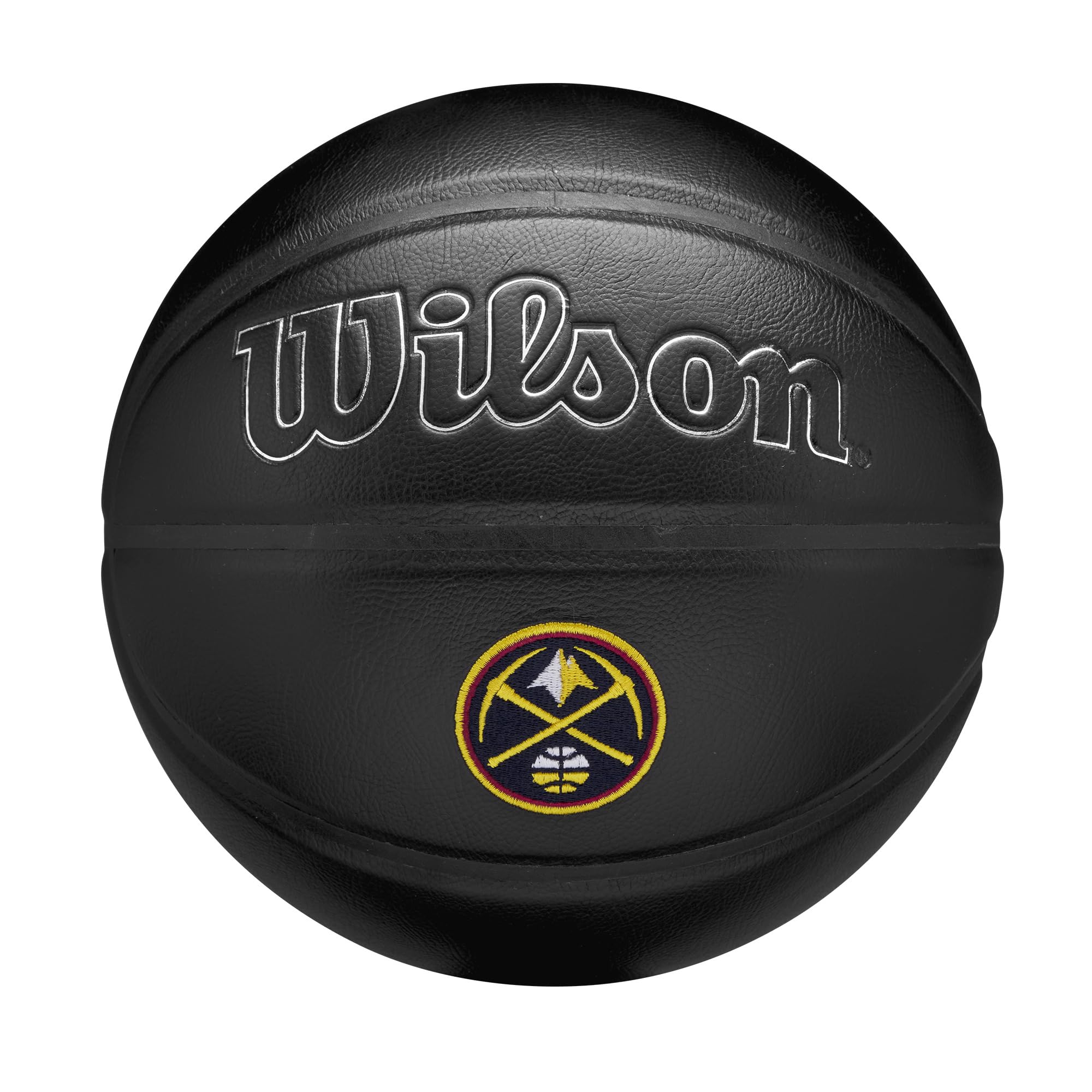 WILSON NBA Team Premiere Basketball - Denver Nuggets, Size 7-29.5