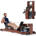 YOSUDA Water Rowing Machines for Home Use- Foldable Rower Machine 400LBS Weight Capacity with Dedicated Monitor & Bluetooth APP,