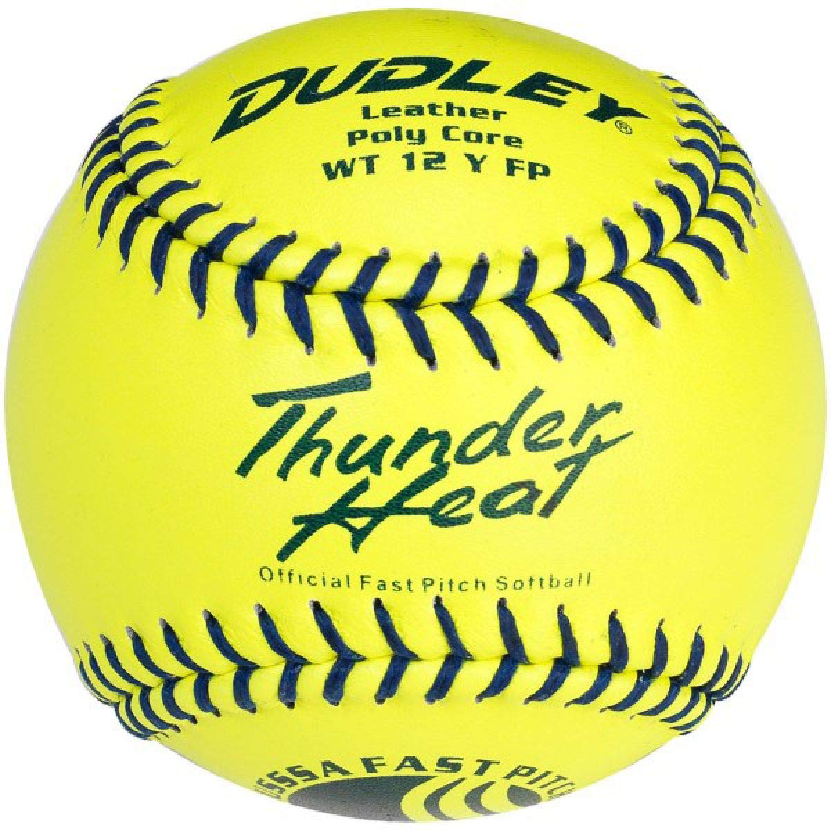 Dudley Usssa Thunder Heat Fast Pitch Softball - 12 Pack