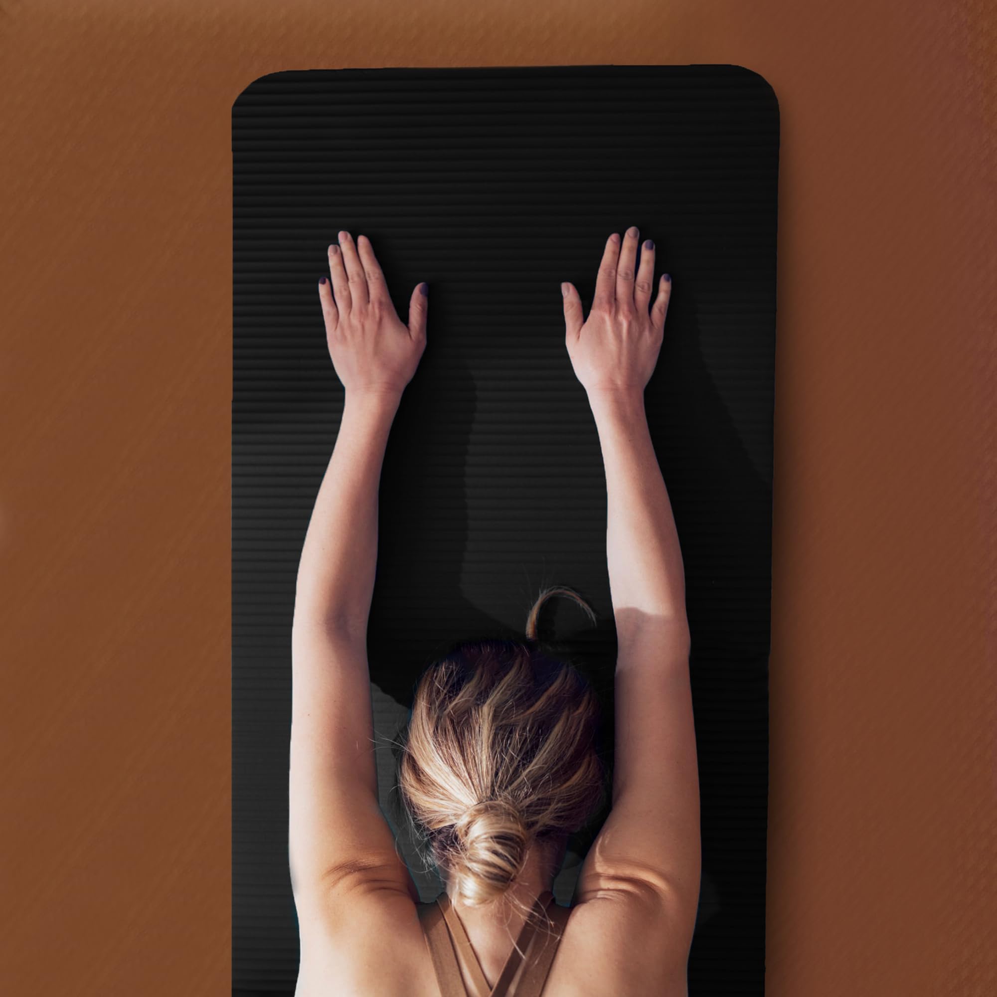 Balancefrom Goyoga 7-Piece Set - Include Yoga Mat With Carrying Strap, 2 Yoga Blocks, Yoga Mat Towel, Yoga Hand Towel, Yoga Stra