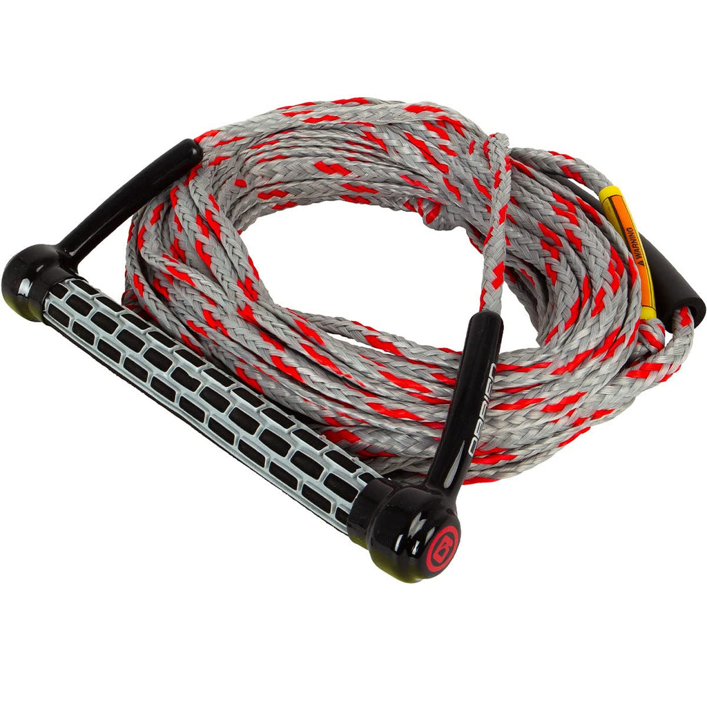 O'Brien 1 Section Combo Ski Rope, Black/Silver