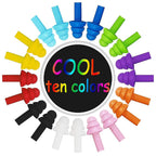 10 Pairs Swimming Earplugs Silicone Noise Cancelling Ear Plugs Reusable Waterproof Earplugs With Case For Swimming And Sleeping,