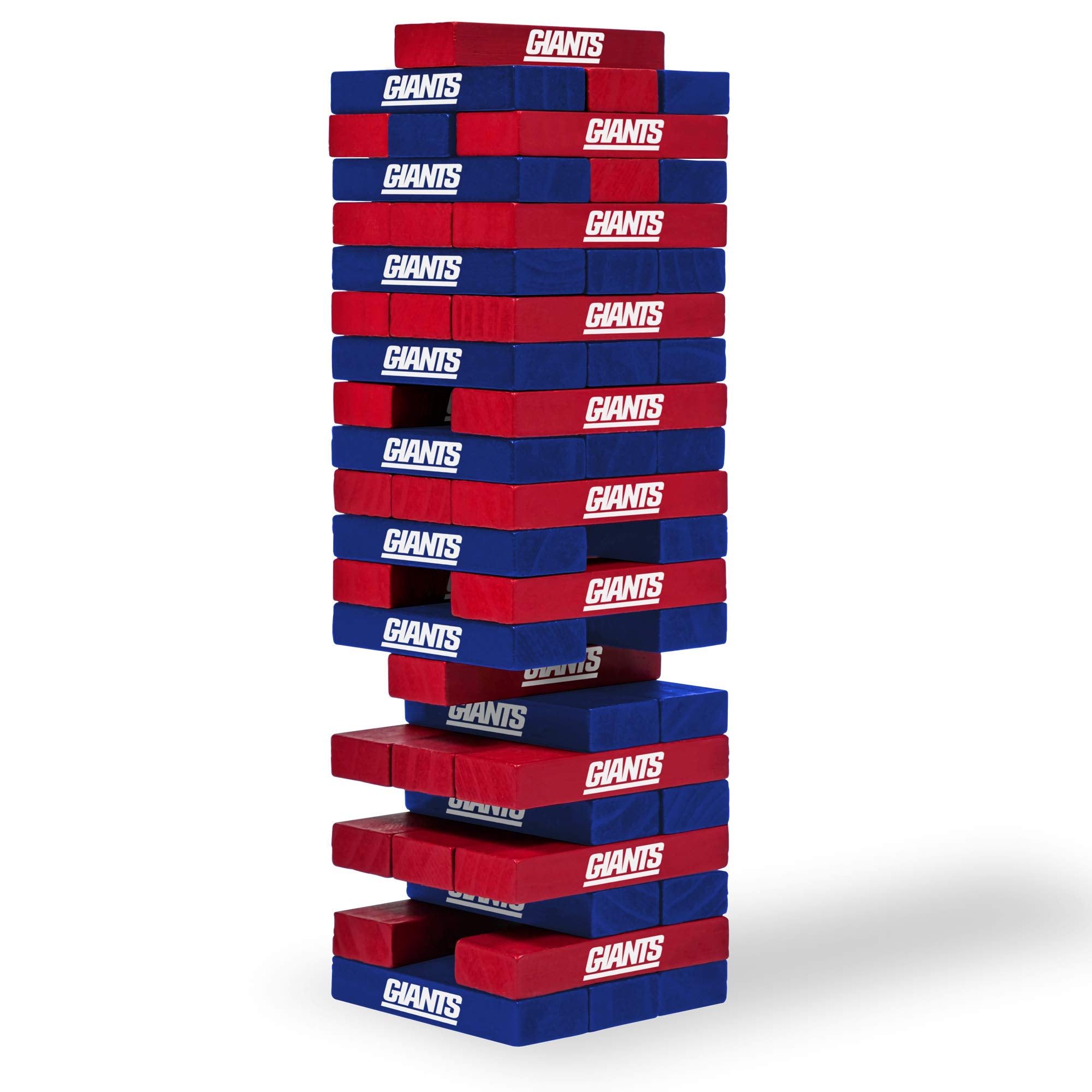 Wild Sports NFL New York Giants Table Top Stackers 3 x 1 x .5, Team Color