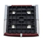 Wise 8Wd588Pls-661 Standard High Back Boat Seat, Grey/Red