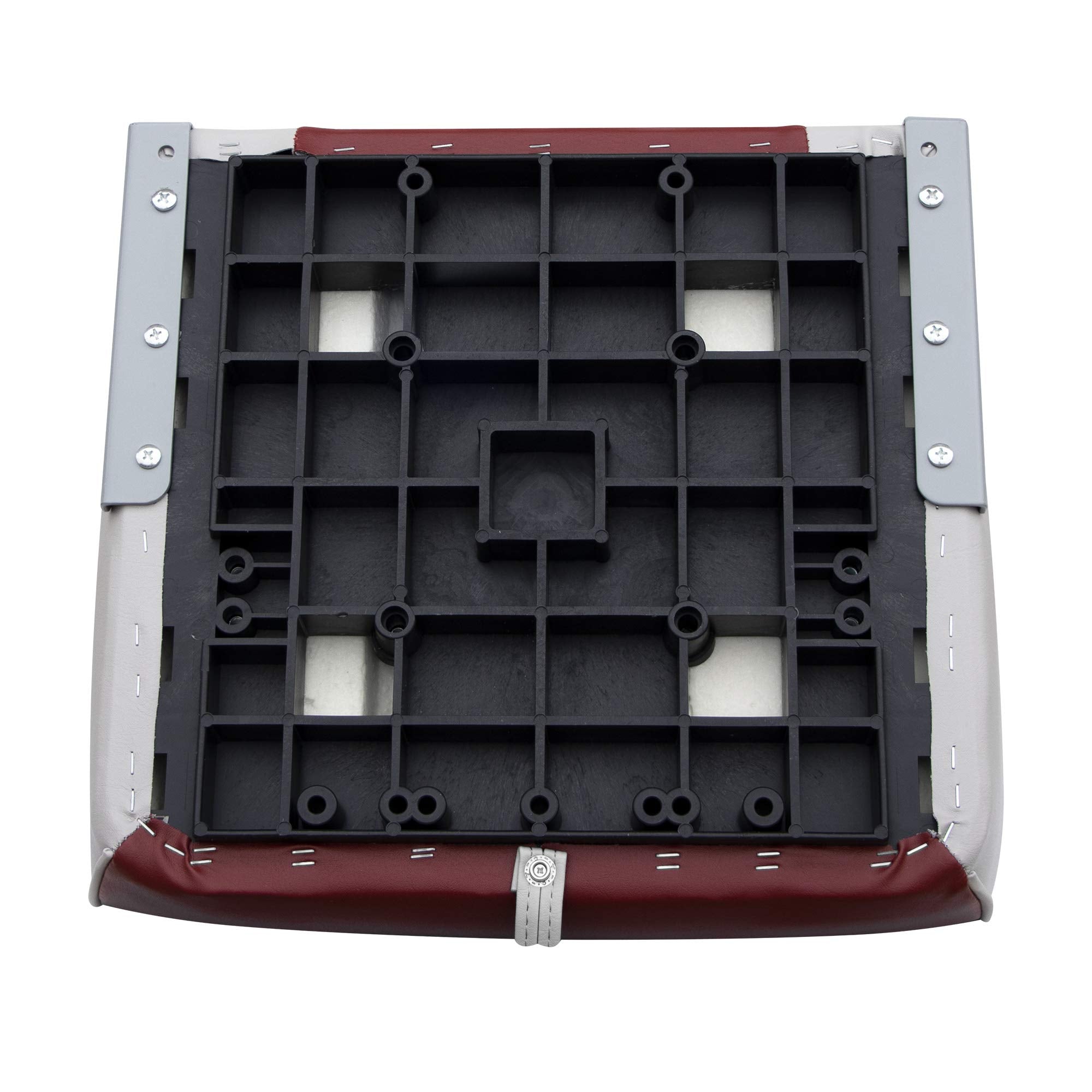 Wise 8Wd588Pls-661 Standard High Back Boat Seat, Grey/Red