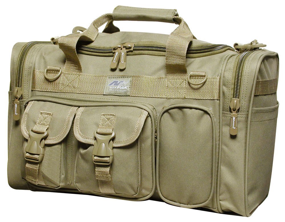 Nexpak 18 Tactical Duffle Military Molle Gear Shoulder Strap Range Bag TF118 GMG TAN
