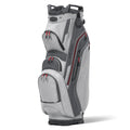 Datrek Lite Rider 2.0 Golf Cart Bag, Silver/Charcoal/Red