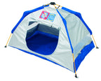 Rio Brands Beach Total Sun Block Upf 50+ Baby Sun Shade Pop-Up Beach Shelter, Silver, 62'' X 41'' X 36'' (Atsbsd103-2019-1)