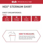 Mcdavid Youth Chest Protector, Hex Baseball Chest Protector Youth Sizes. Heart Guard Sternum Protection Compression Shirts, Padd