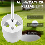 Kingtop Golf Pin Flags Basic, Practice Putting Green Flagstick Hole Cup Set, Golf Flag Stick For Driving Range  Backyard  Indoor