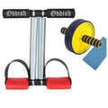 ODDISH Way to Fitness Tummy Trimmer Double Spring & Ab Roller Wheels Combo Pack  Ab Exercise Equipment for Men & Women  Home & G