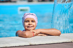 Swim Cap Kids For Long Hair - Waterproof Silicone Swim Caps For Girls Boys And Youth - Swim Cap For Braids And Dreadlocks - Swim