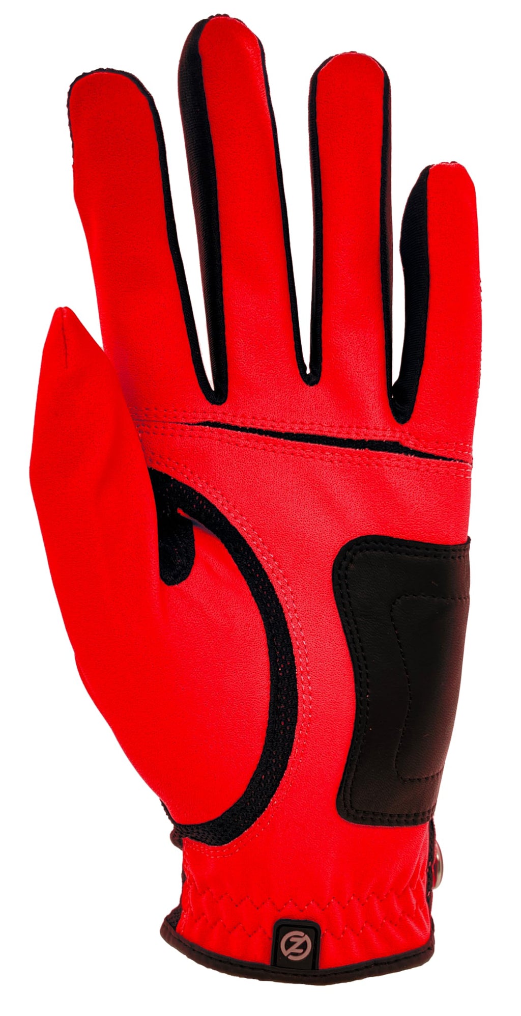 Zero Friction Men'S Golf Gloves, Left Hand, One Size, Red