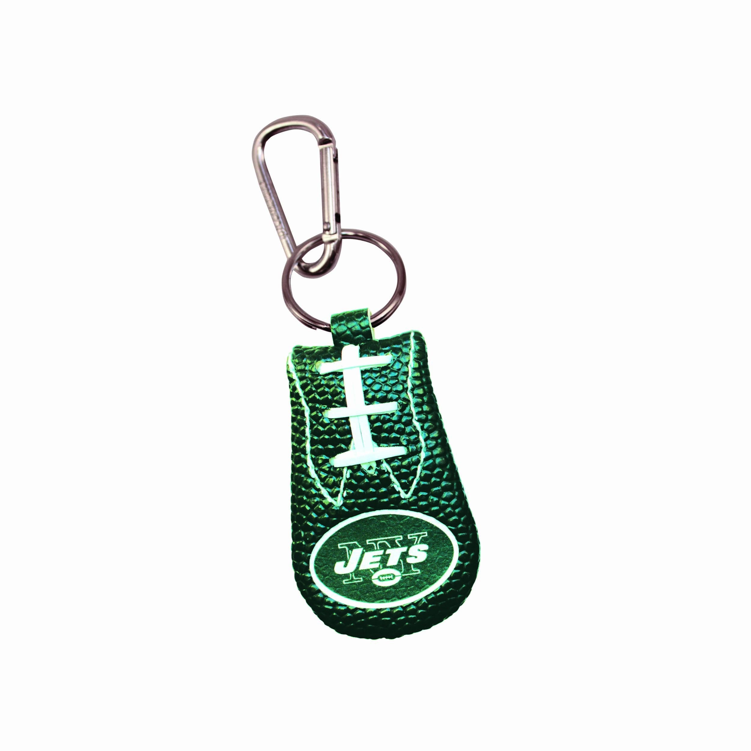 New York Jets Team Color Nfl Football Keychain