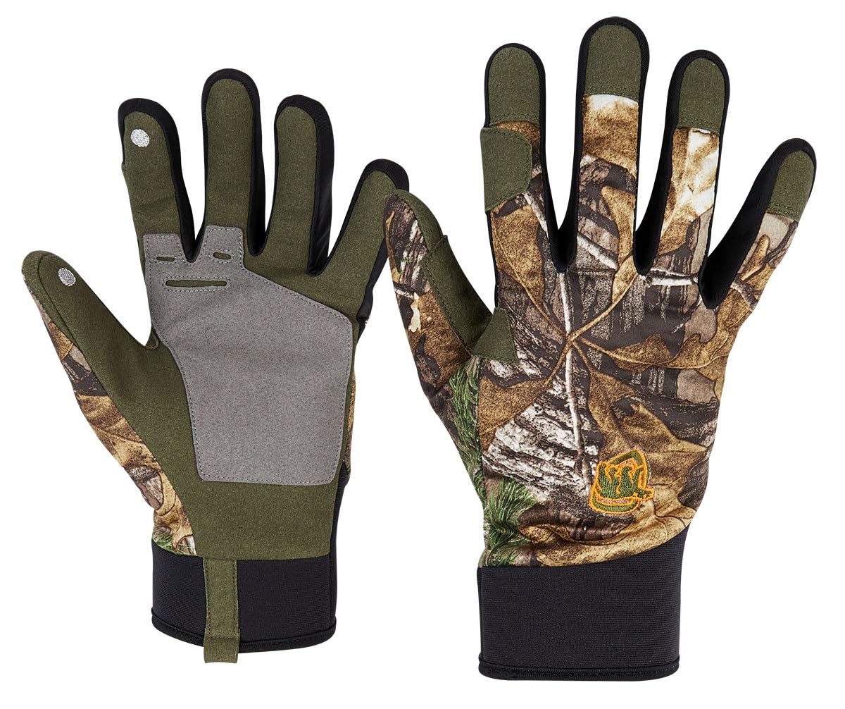Arcticshield Unisex Heat Echo Shooters Glove, Realtree Edge, Small