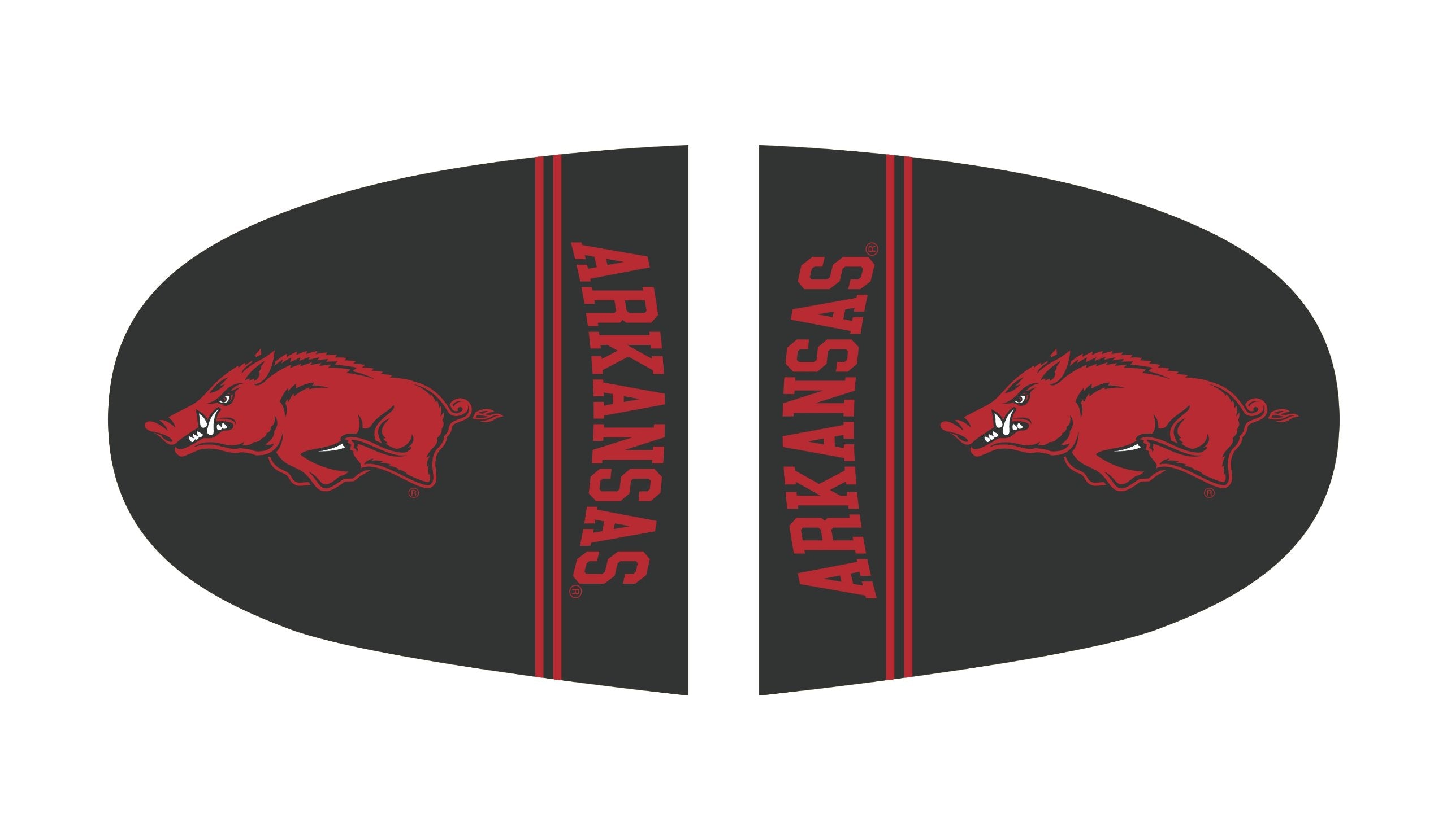 Fanmats University of Arkansas Mirror Cover, 6 x 9