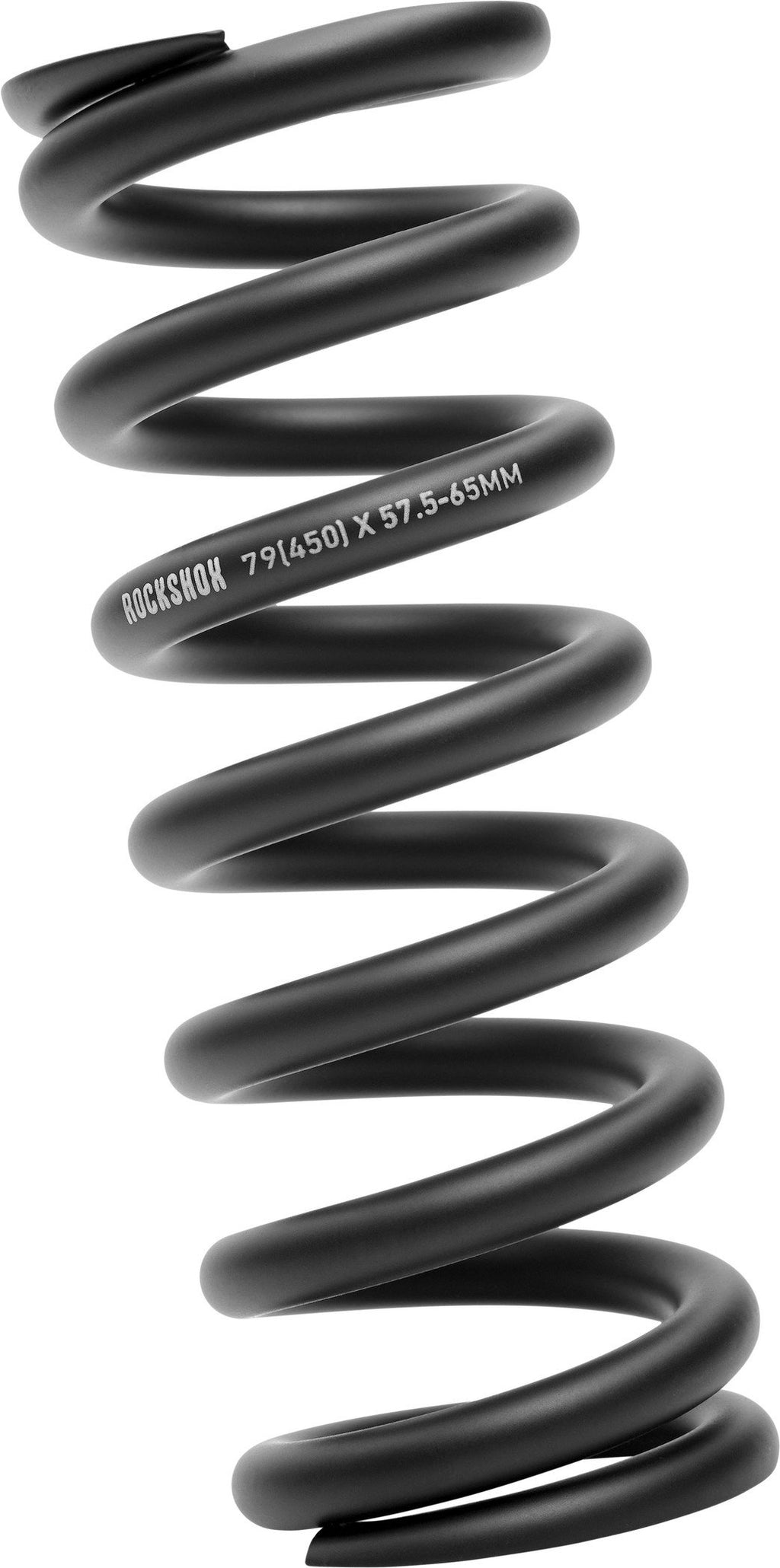 Rockshox Metric Coil Spring - Length 151Mm, Travel 57.5-65Mm, 500 Lbs, Black
