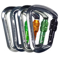 Sepeak Uiaa Ce 30Kn Locking Climbing Clips, Professional Ce Heavy Duty Screwgate Clip For Outdoor Climbing, Mountaineering, Rapp
