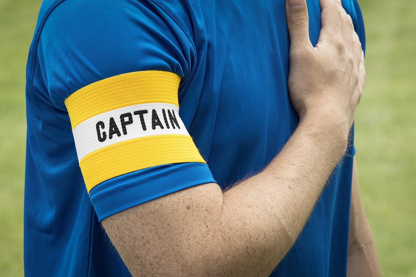 Kwik Goal Youth Captain Arm Band, Green