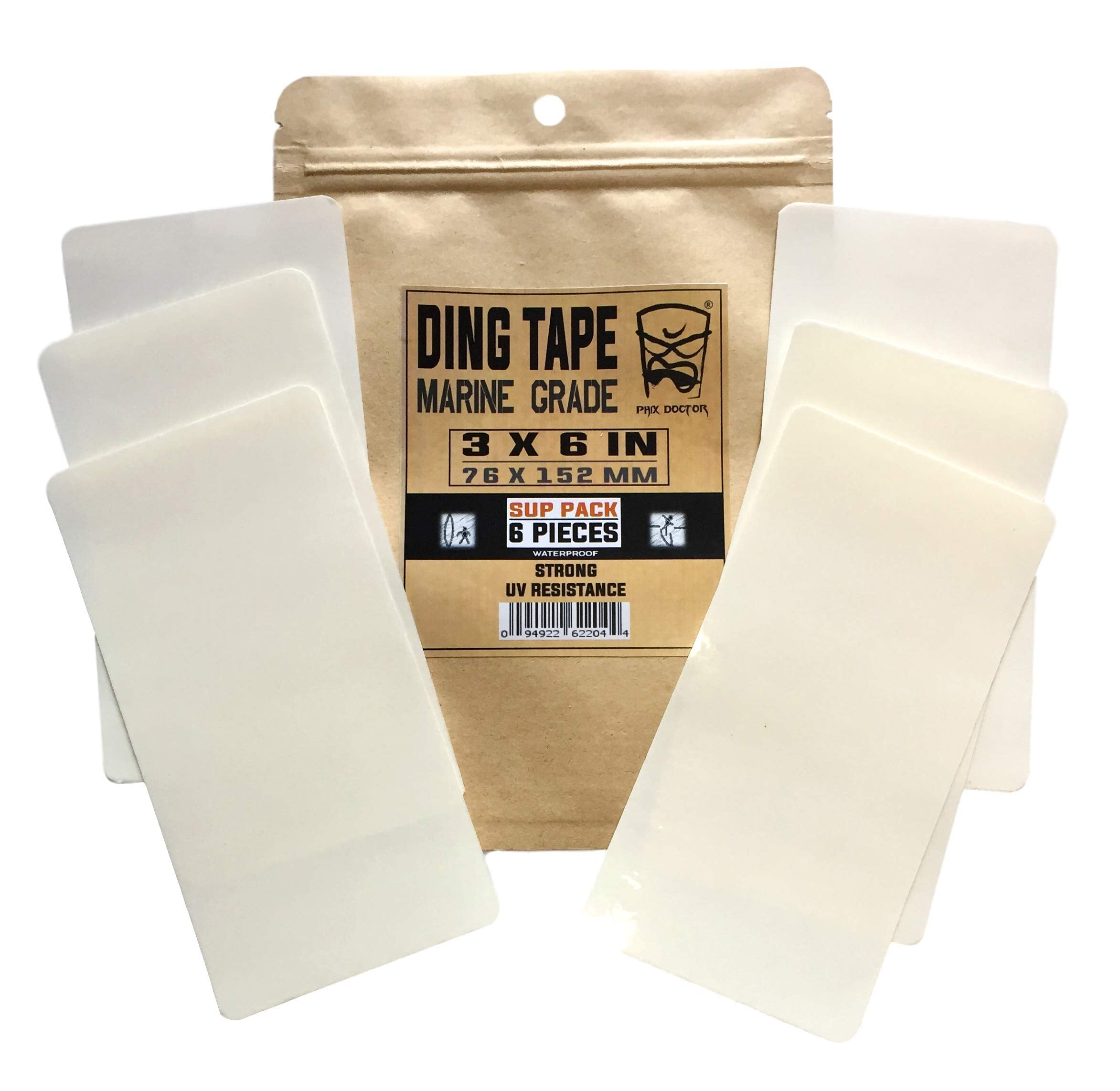 Phix Doctor Ding Tape Sup Pack For Surfboard Repair (3'' X 6'')