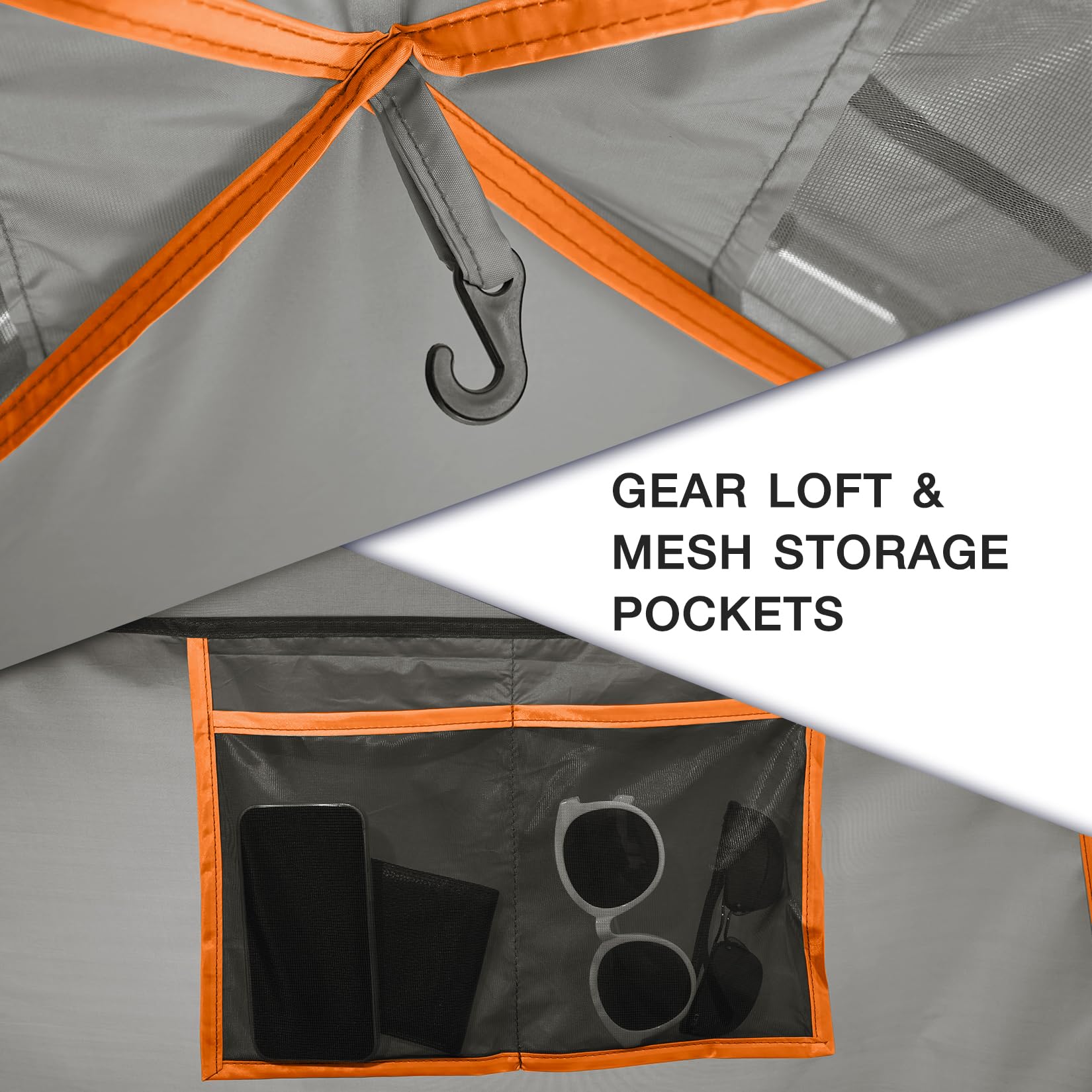Camel Crown Tents For Camping 6 Person Tent Waterproof Easy Setup Backpacking Tents With Floor Mats 3/4/5/6 Person Family Tent F