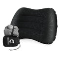 Camping Pillow With Built-In Pump - Inflatable Pillows - Travel Pillows For Backpacking & Airplane, Lumbar Support Blow Up & Pre