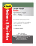 Color Vision Paint Color: GM Alpine Green (1977-Pres.)