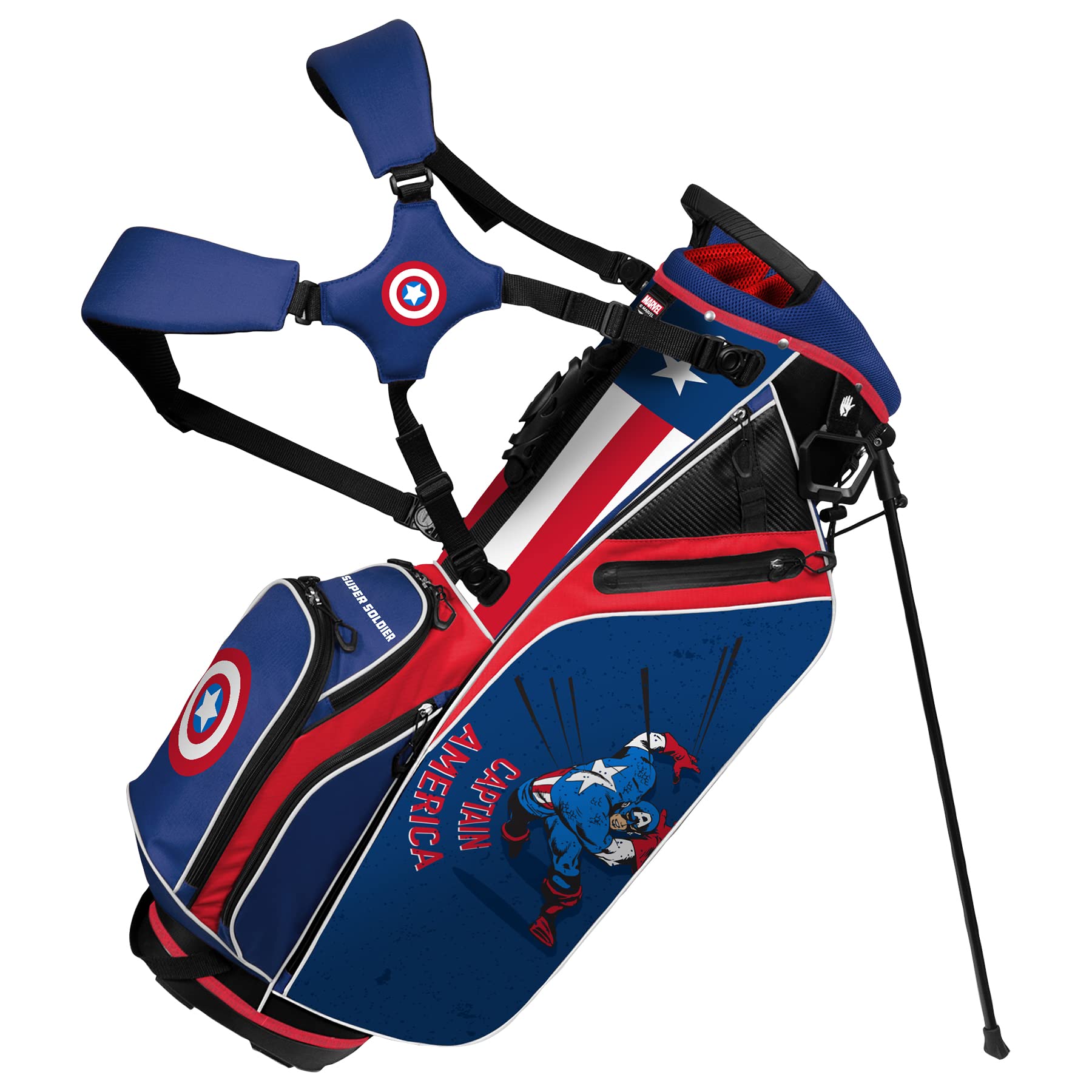 Caddie Carry Hybrid Bag Marvel Captain America
