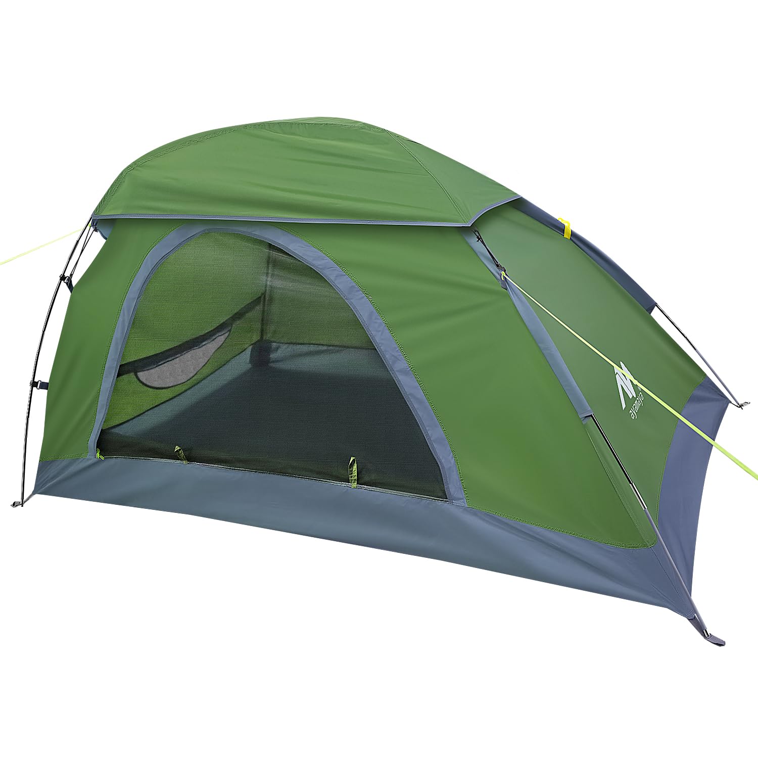 Ayamaya 1 Person Tent For Backpacking - Lightweight Single Person Hiking Tent With Skylight & Waterproof Rainfly & Ground Vents,