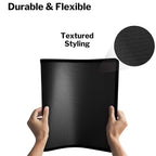 Dunwell Art Portfolio Binder 85X11 - (Black) Portfolio Folder For Artwork, Letter Size Document, Flexible Cover Presentation Boo