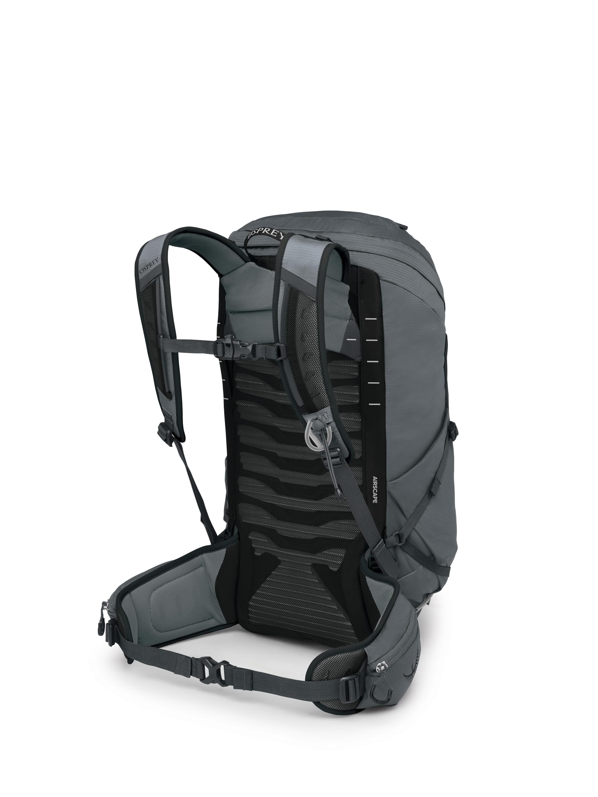 Osprey Talon 26L Mens Lightweight Hiking Backpack - Daypack for Travel & Camping, Phantom Grey/Dark Charcoal