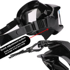 Aqua A Dive Sports Diving Mask Anti-Fog Swimming Snorkel Mask Suitable For Adults Scuba Dive Swim Snorkeling Goggles Masks (Blue
