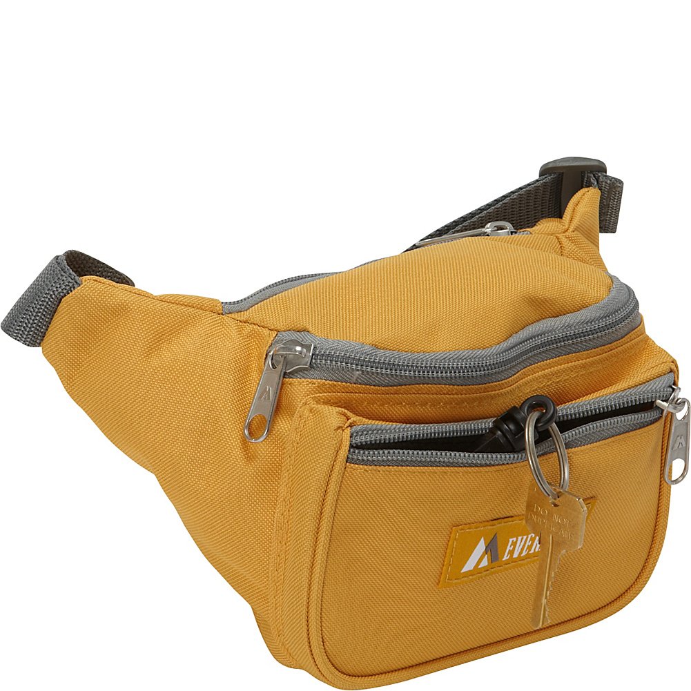 Everest Signature Waist Pack-Standard, Black, One Size