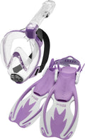Cressi Baron Jr & Rocks, Lilac/White, L/XL