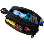 Golf Pouch Bag For Balls Accessories Valuables  Customizable With Hook-And-Loop Panel  Ideal Golfer Gift, Includes Tee-Holder An