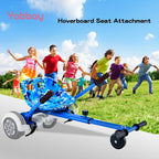 Yabbay Eco-Friendly Hoverboard Seat Attachment - Cool Seat, Swivel Wheel, Adjustable Length - Compatible With 6.5, 8, 8.5, 10 Ho