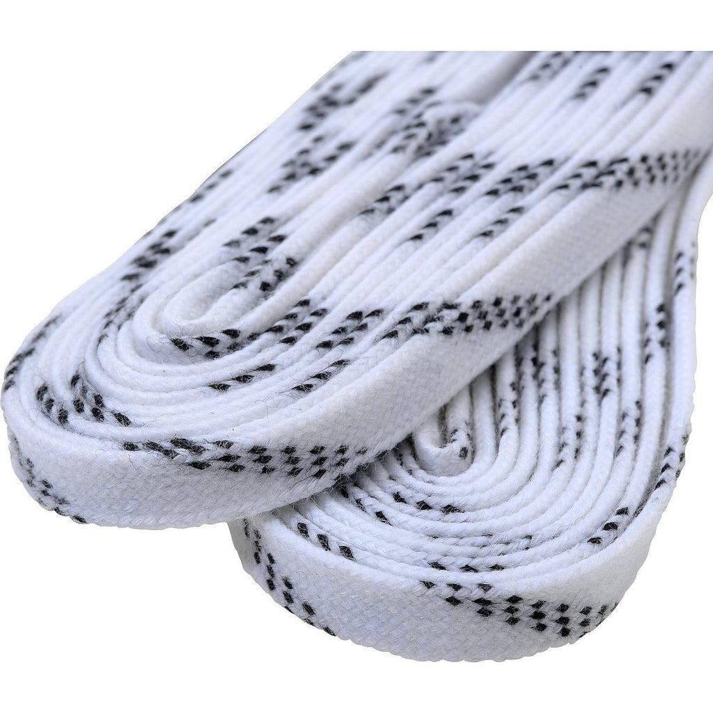 A&R Sports Usa Waxed Hockey Laces, 108-Inch, White