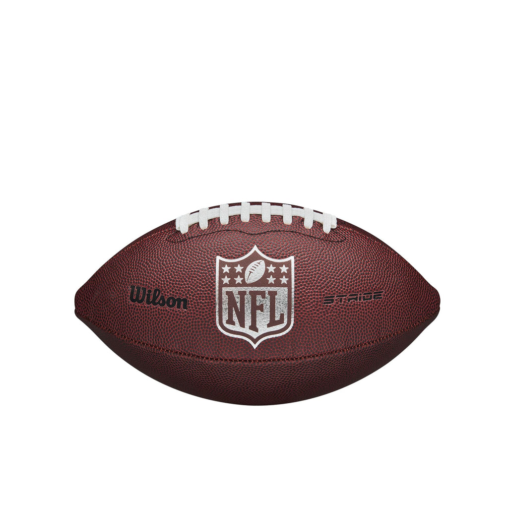 Wilson Nfl Stride Football - Brown, Junior Size