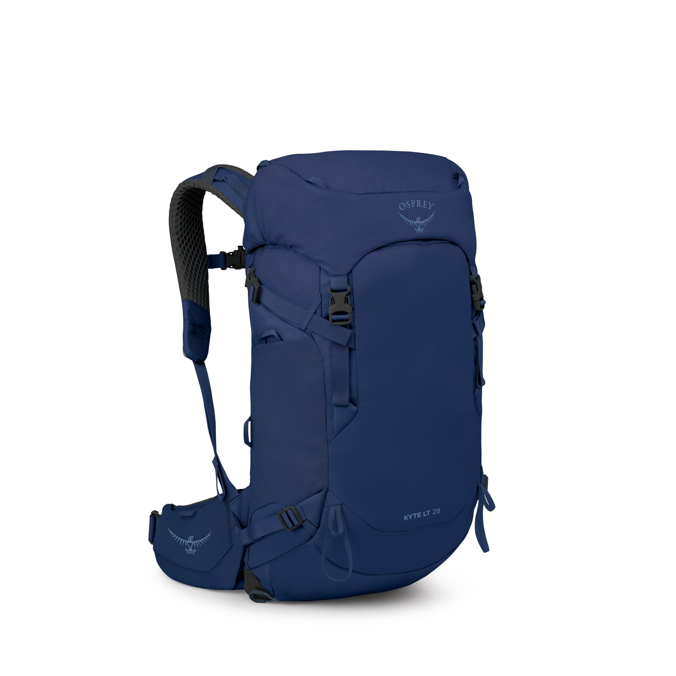 Osprey Kyte LT 28L Womens Backpacking Backpack - Lightweight Hiking & Travel Bag with Waterproof Raincover, Serenity Blue