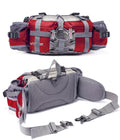 Viscne Outdoor Fanny Pack Hiking Fishing Waist Bag 2 Water Bottle Holder Lumbar Pack