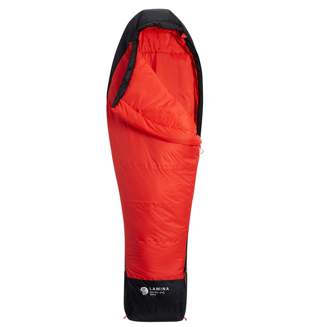 Mountain Hardwear Womens Lamina 30F/-1C Wmns Long - Poppy Red - Long Right Zip