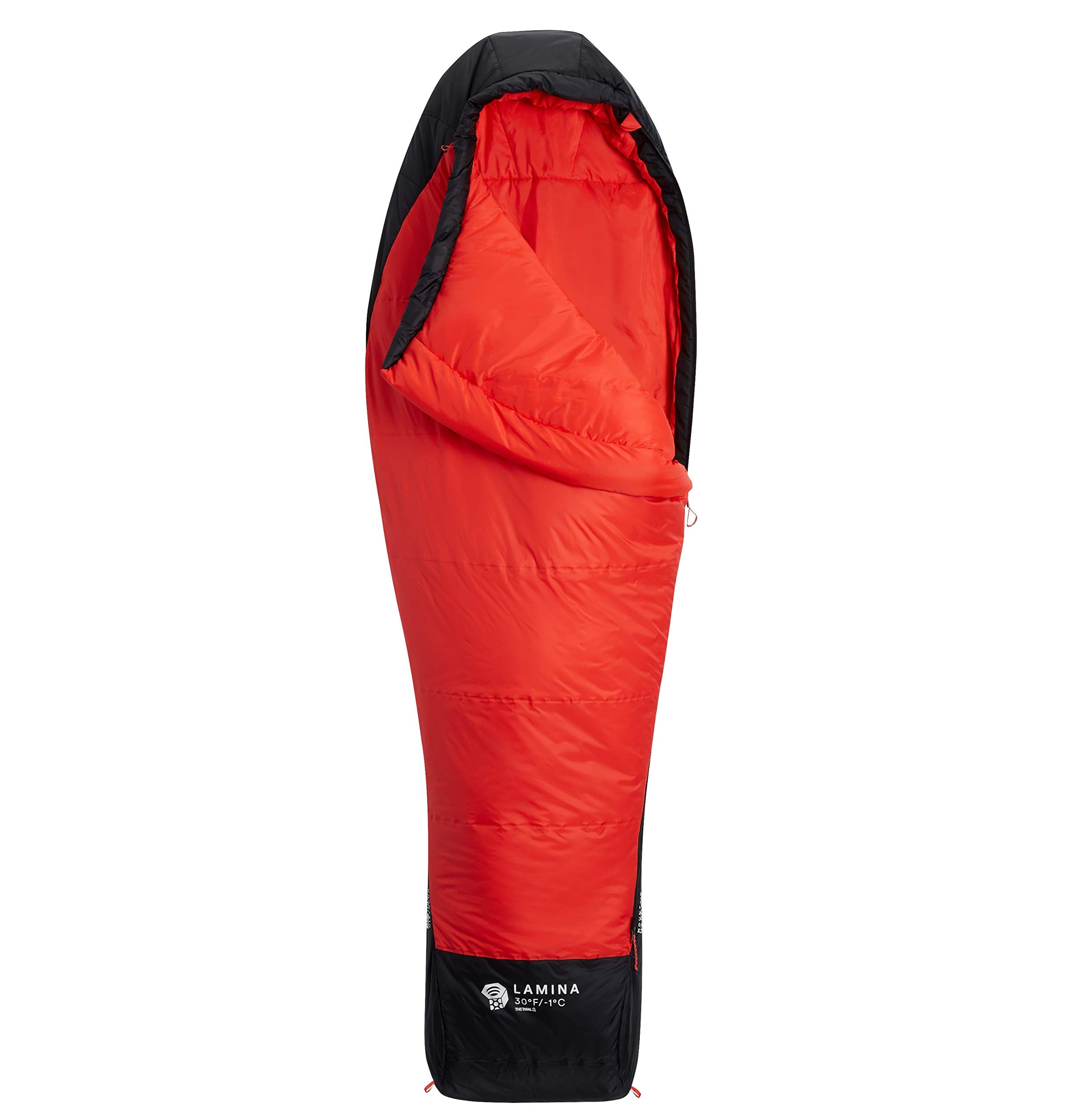 Mountain Hardwear Womens Lamina 30F/-1C Wmns Long - Poppy Red - Long Right Zip