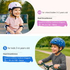 Toddler Bike Helmet, Adjustable Kids Helmets from Infant/Toddler/Baby to Children Girls and Boys, Age 0-2/1-2 Years Old(Love,XS)