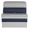Lippert Sunset Collection 30 Straight Pontoon Bench Seat, Contoured Foam Cushioning, Durable Marine-Grade Vinyl, Built-In Dry St