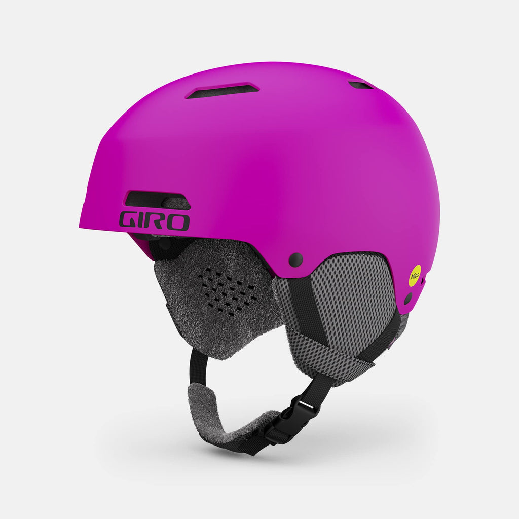 Giro Crue Mips Youth Snow Helmet - Matte Bright Pink - Size S (52-55.5 Cm)