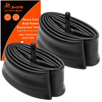 2-Pack 18'' Bike Tubes 18X1.75/2.125 Av33 Schrader Valve Compatible With 18 X 1.75 18 X1.90 18 X 1.95 18 X 2.0 18 X 2.10 18 X 2.