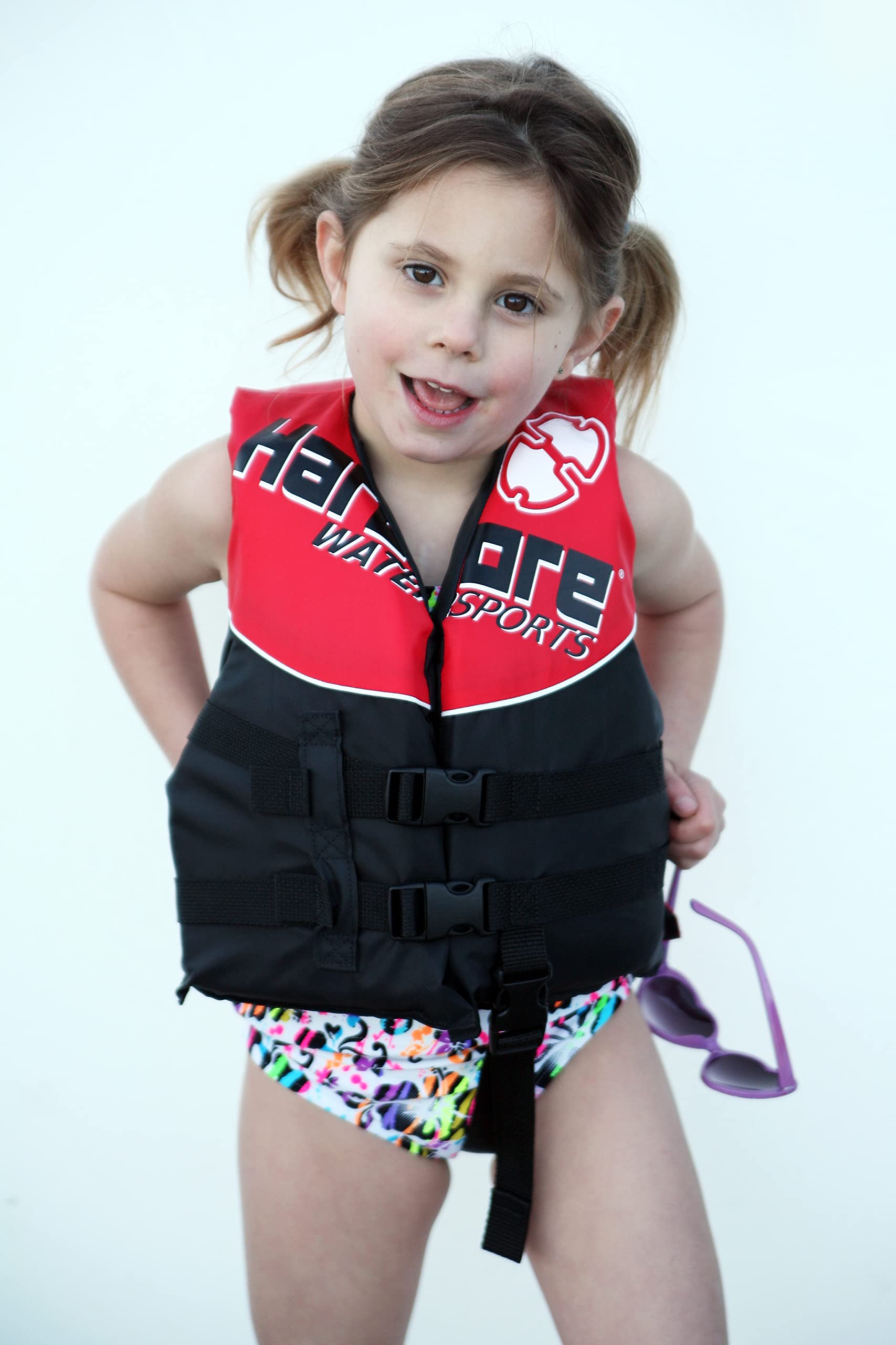 Child Life Jacket Vest For 30-50 Lbs. | Us Coast Guard Approved (Red, Child)